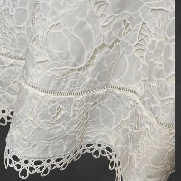 ANTONIO MELANI Lace Dress sz 8 Easter Spring Wedding Shower - Picture 6 of 9